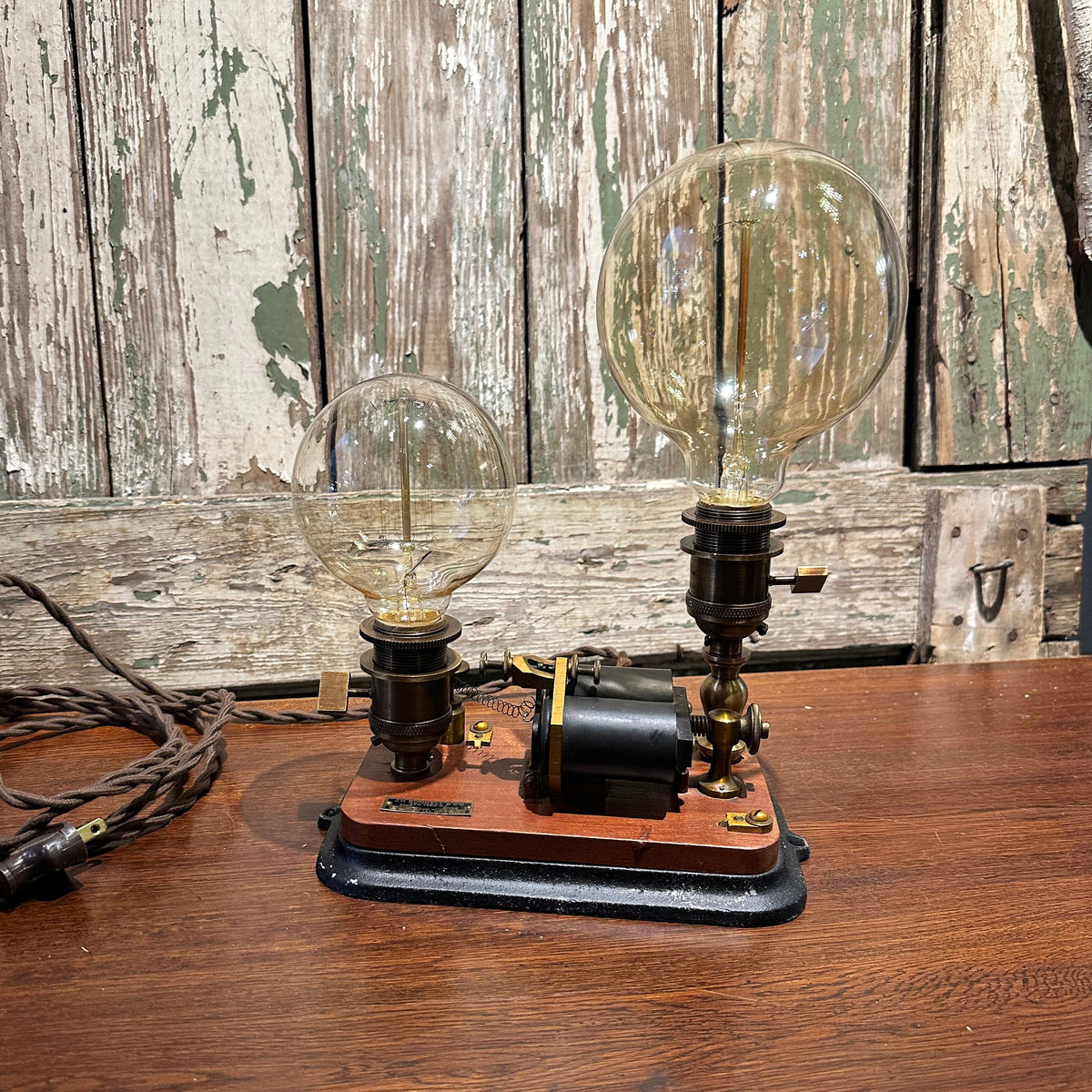 Telegraph Relay Light Fixture