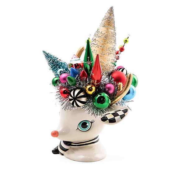 草かんむりの姫 様　　✨極美品✨❤️アンティークチーキー❤️ビンテージチーキー Granny Kitsch Deary Deer Centerpiece - RFD