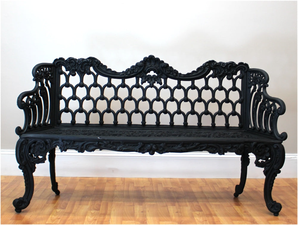Colonial Bench - Black