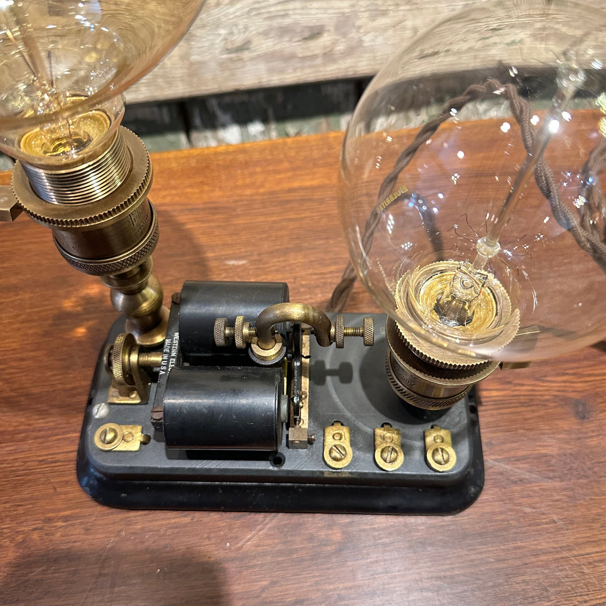 Telegraph Relay Light Fixture