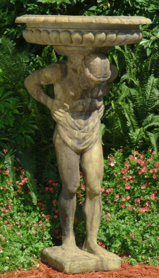Atlas Birdbath