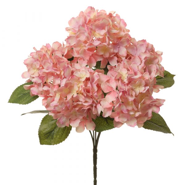 18"Hydrangea Branch Pink