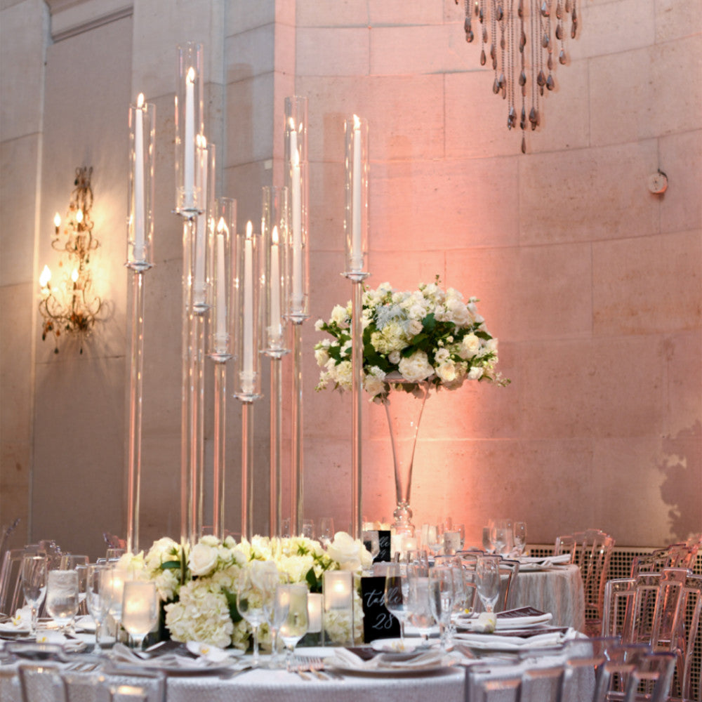 Glass Candelabra