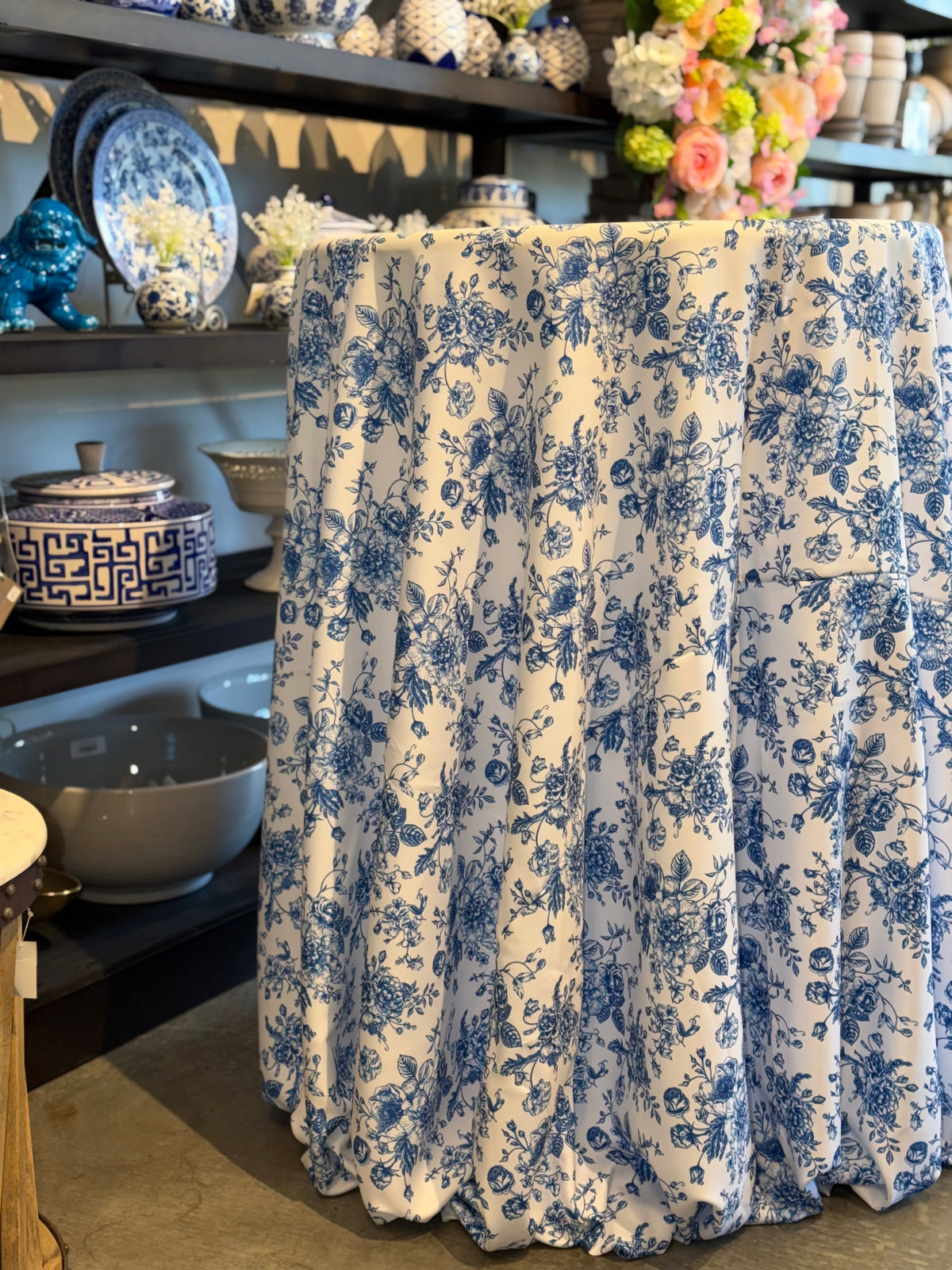 Blue and White Toile
