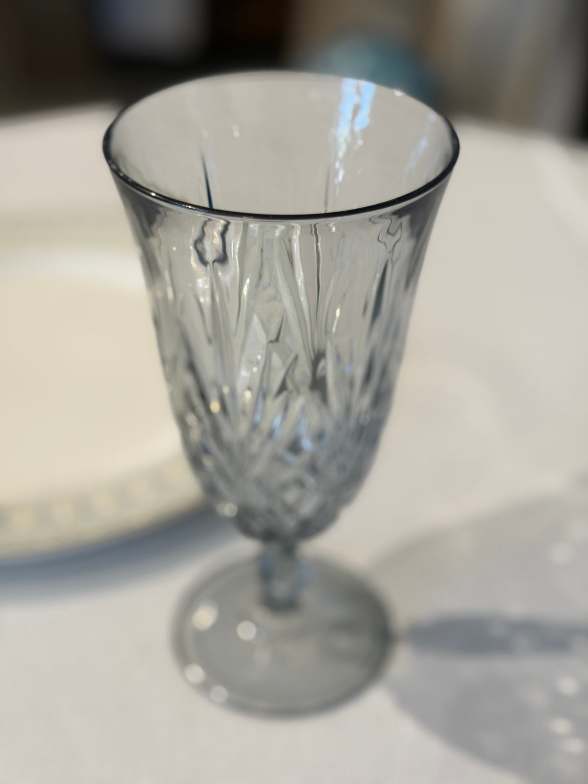 Blue Water Goblet