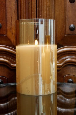 6 x 10 Pillar Candle - Champagne