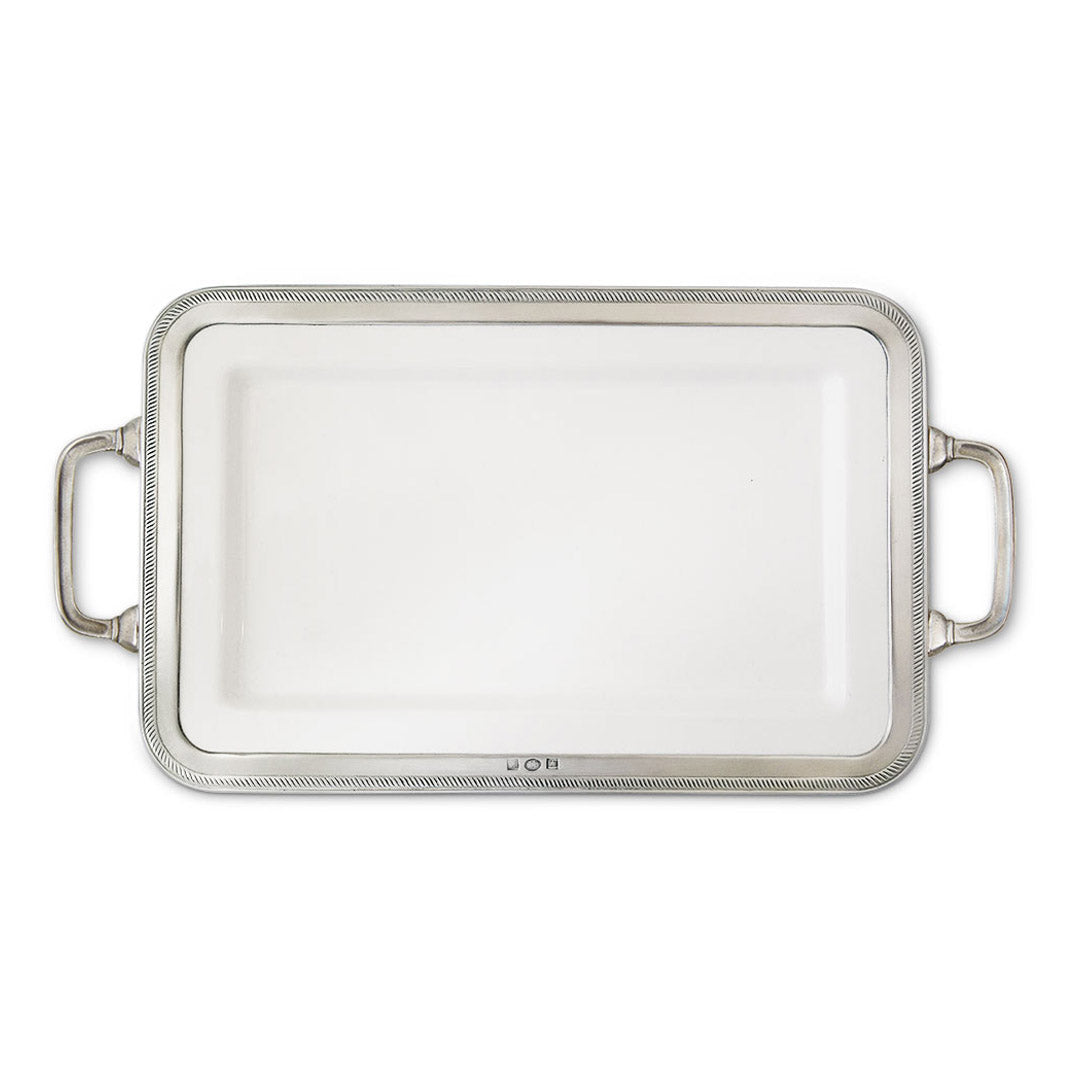 Luisa Rectangle Platter Large w/Handles