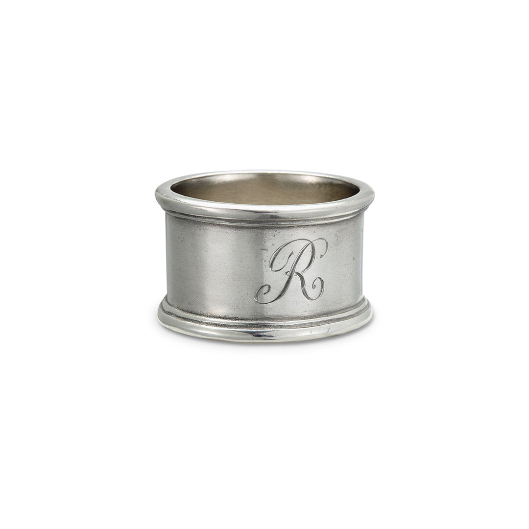 Round Napkin Ring, Pair