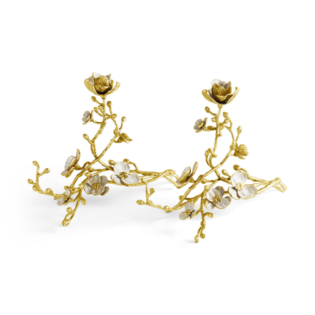 Orchid Sculpture Candleholders