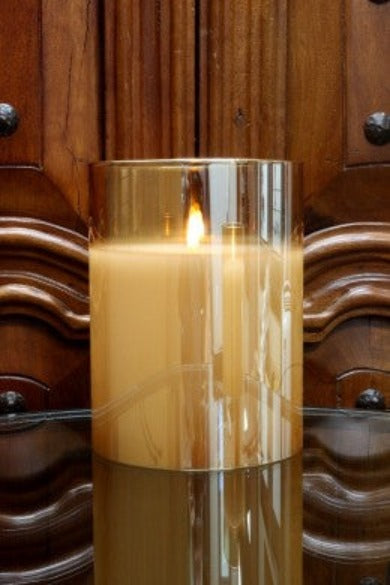 6 x 8 Pillar Candle - Champagne
