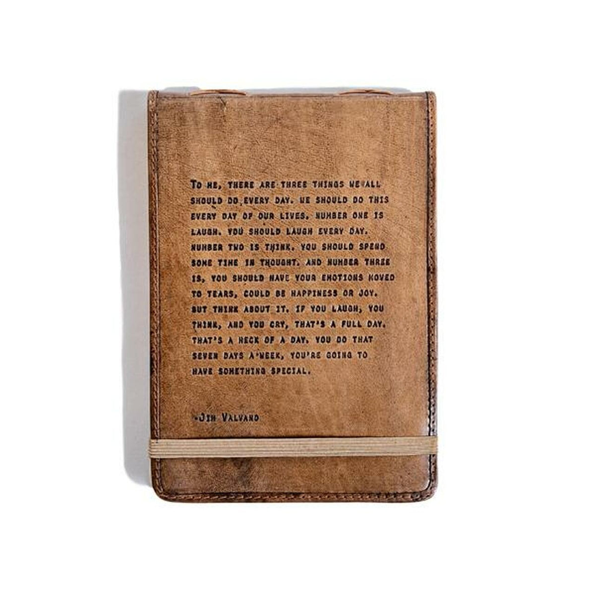 Leather Journal- Jim Valvano