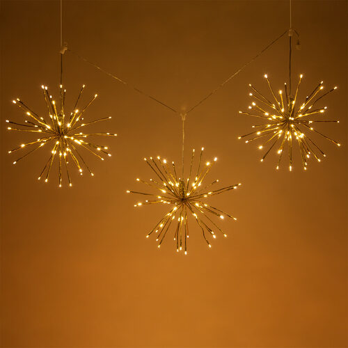 3-15” Starburst Gold