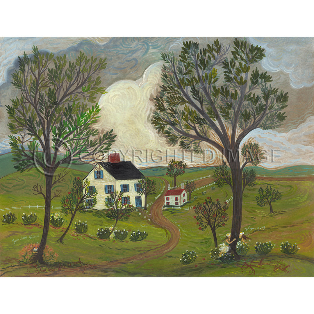 Landscape Five Little Fairies 23x30