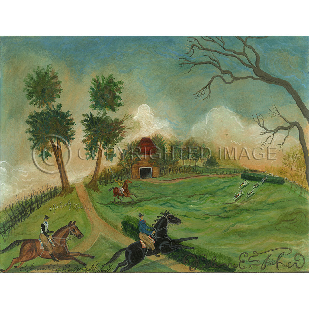 Landscape Hunt Early 43x56