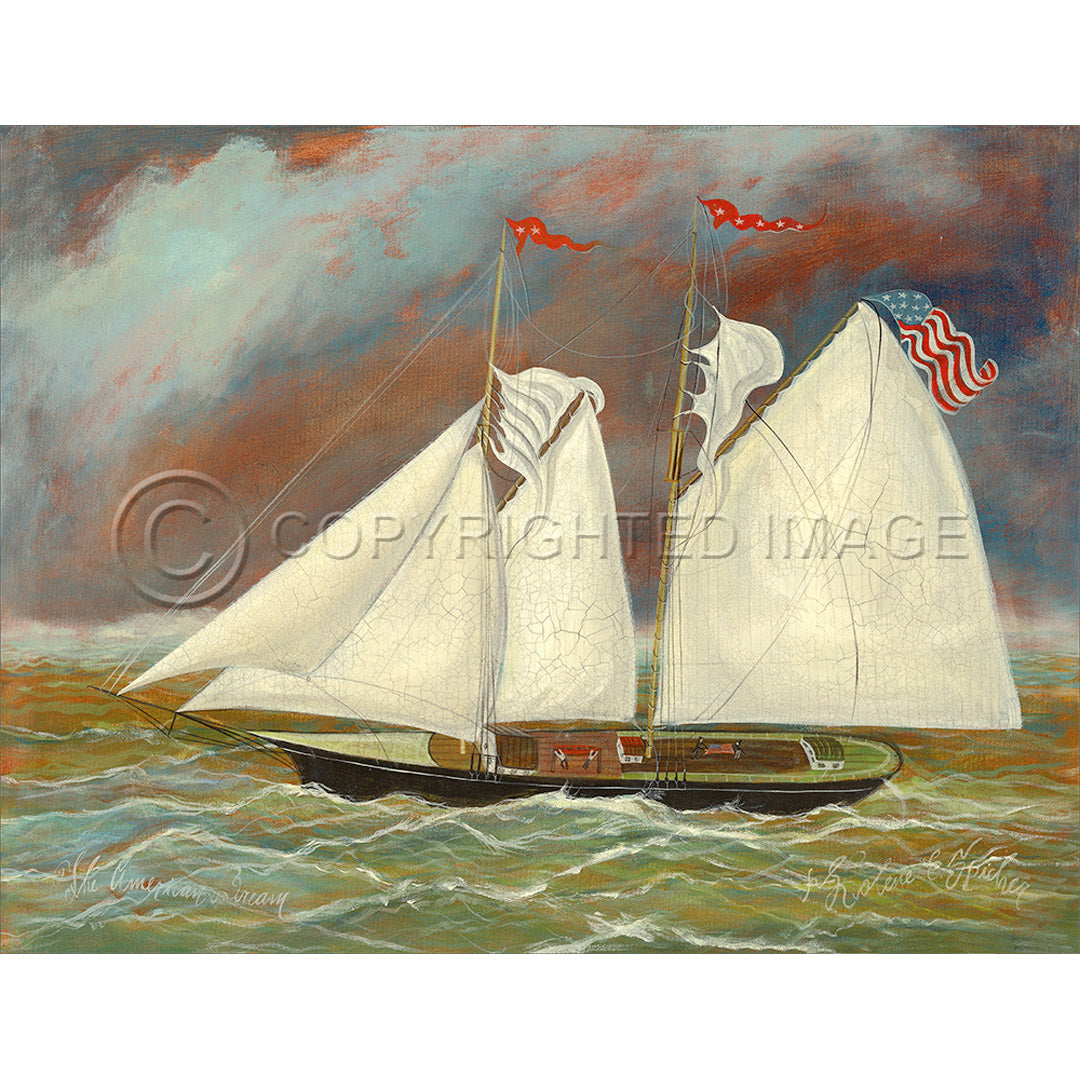 Ship The American Dream 43x56
