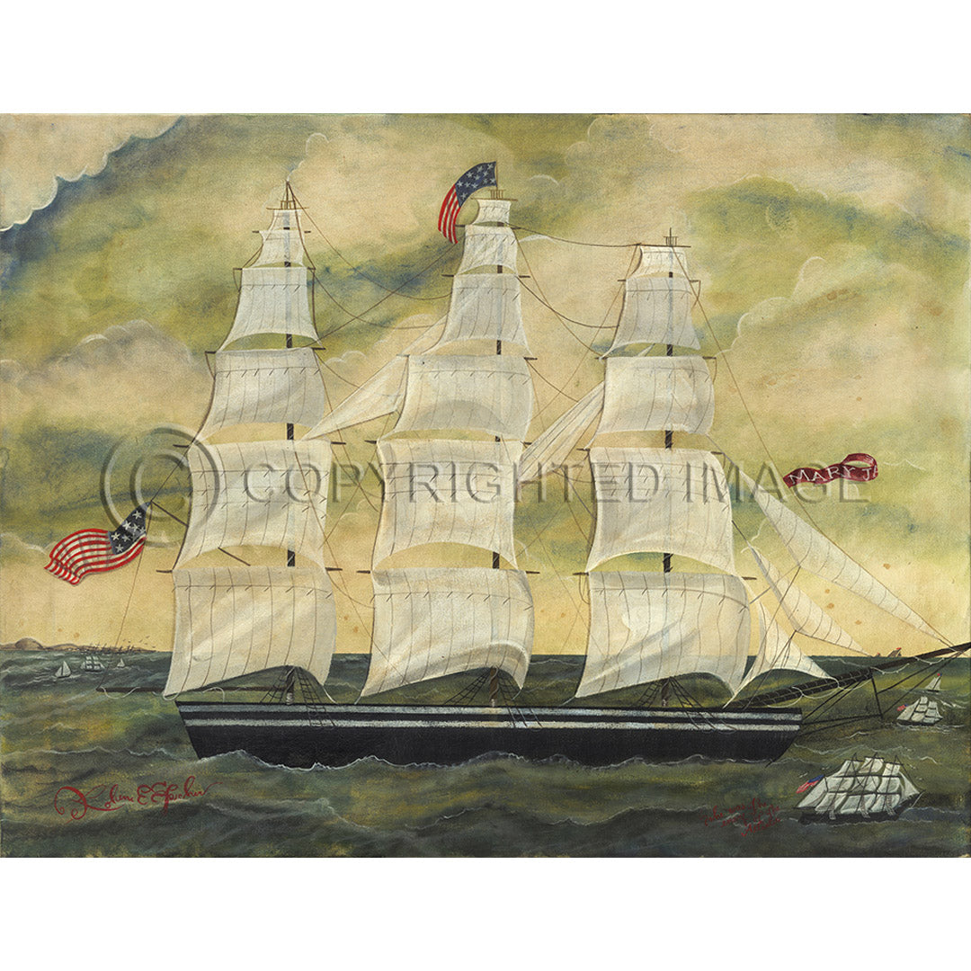 Ship The Envy of the Atlantic 23x30