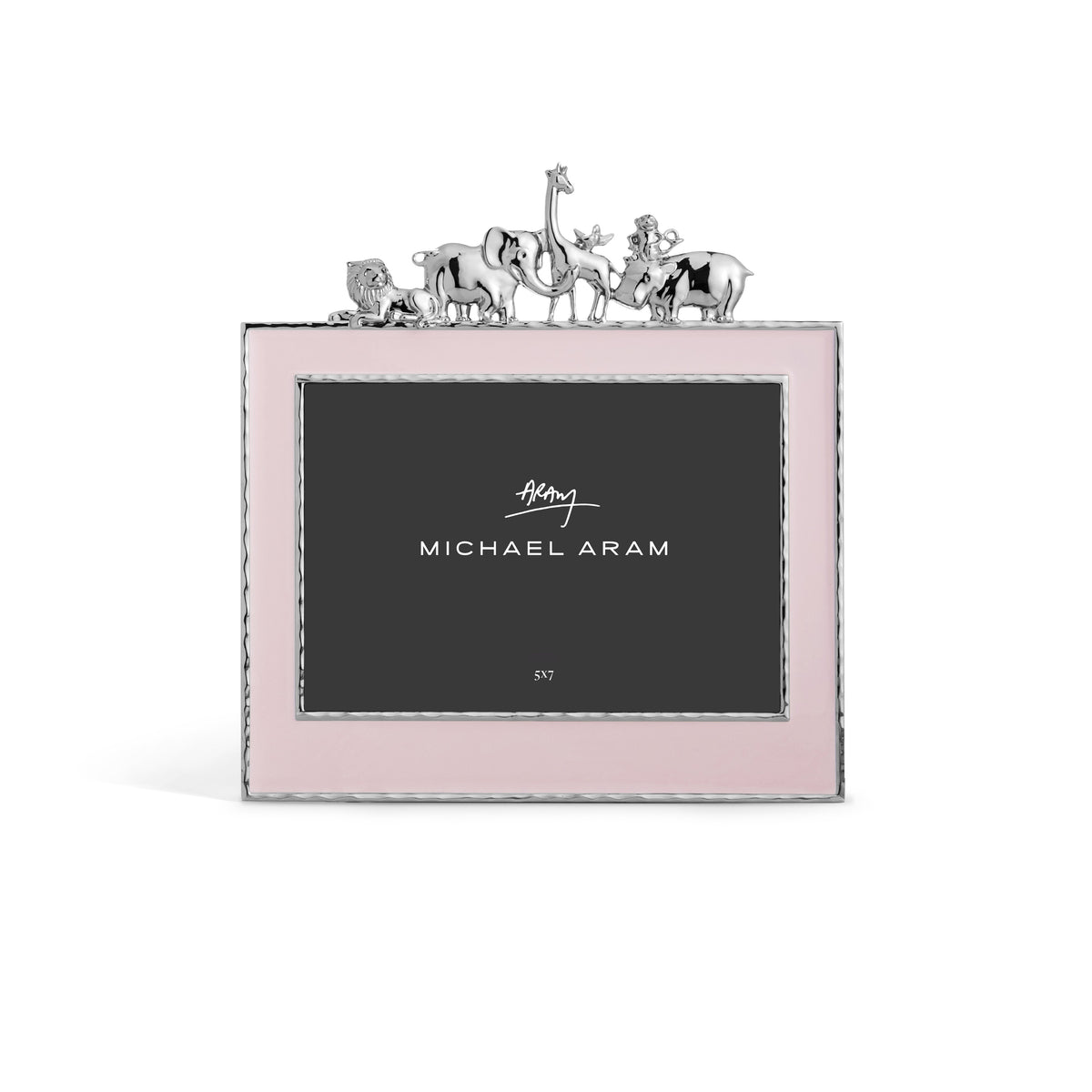 Animals Frame Pink Enamel 5x7