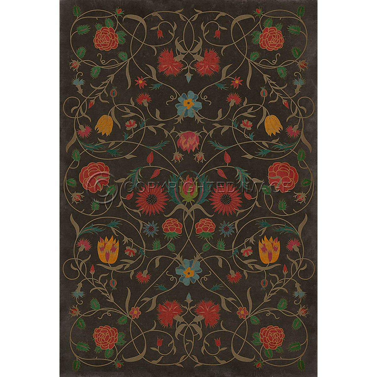 Floral Susannah 52x76