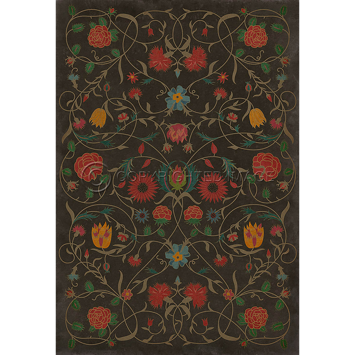 Floral Susannah 96x140