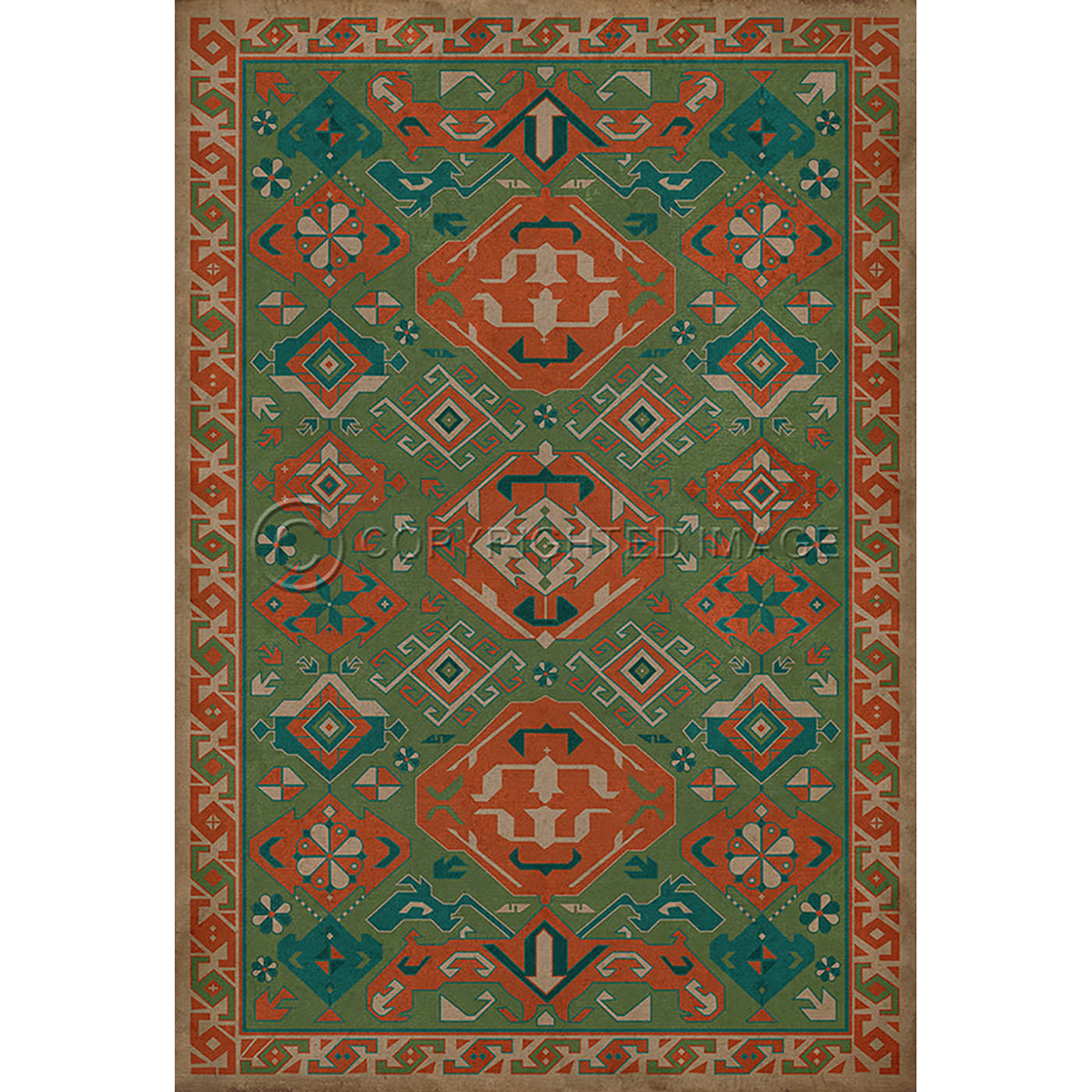 Traditional Mace 38x56