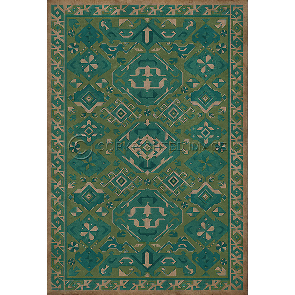 Traditional Mint 38x56