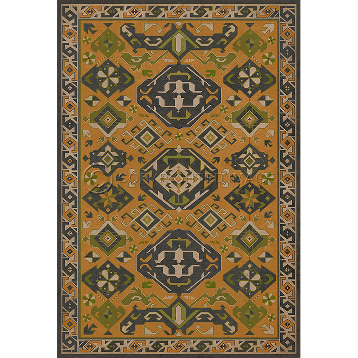 Traditional Mustard 38x56