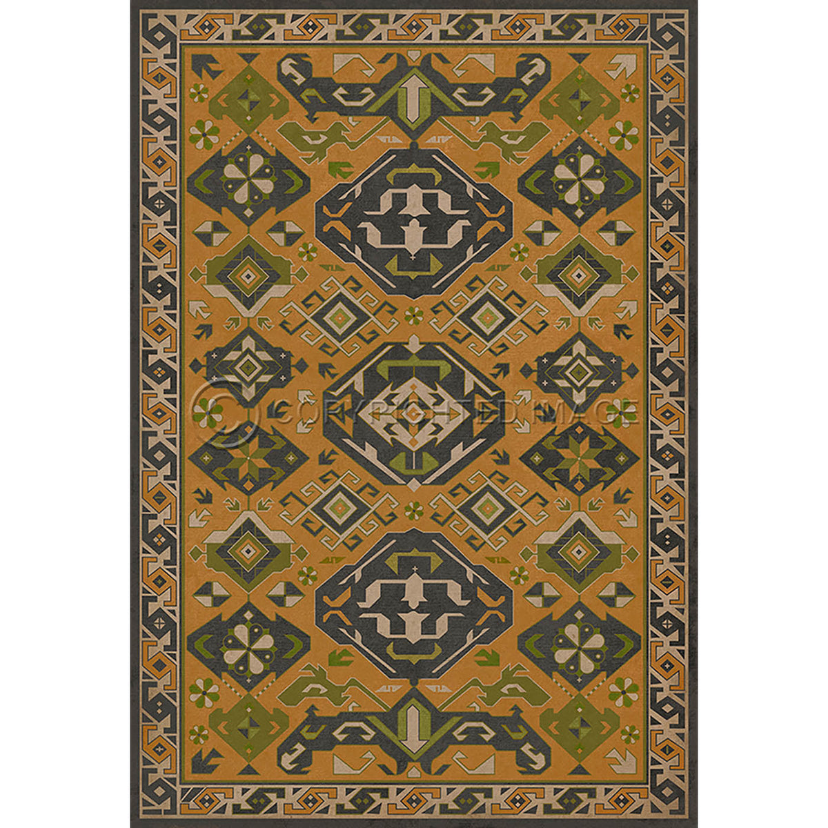 Traditional Mustard 120x175