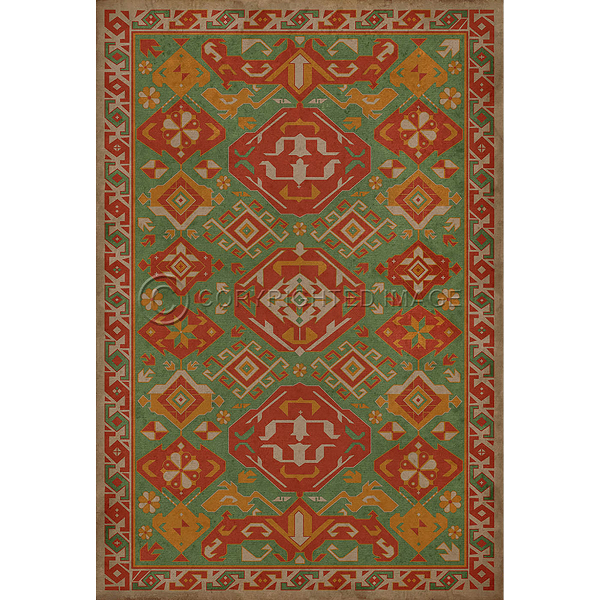 Traditional Nutmeg 38x56