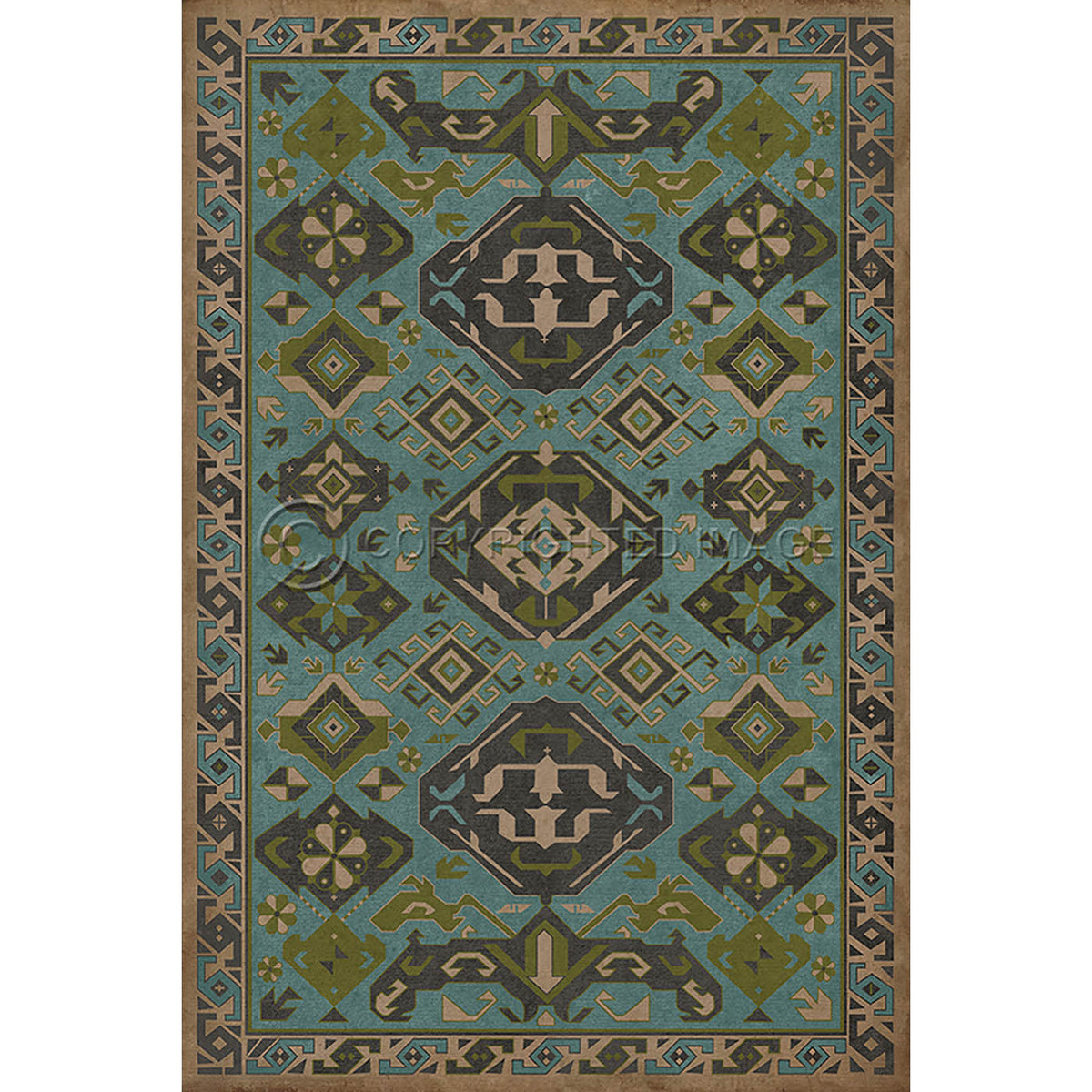 Traditional Stone Blue 20x30