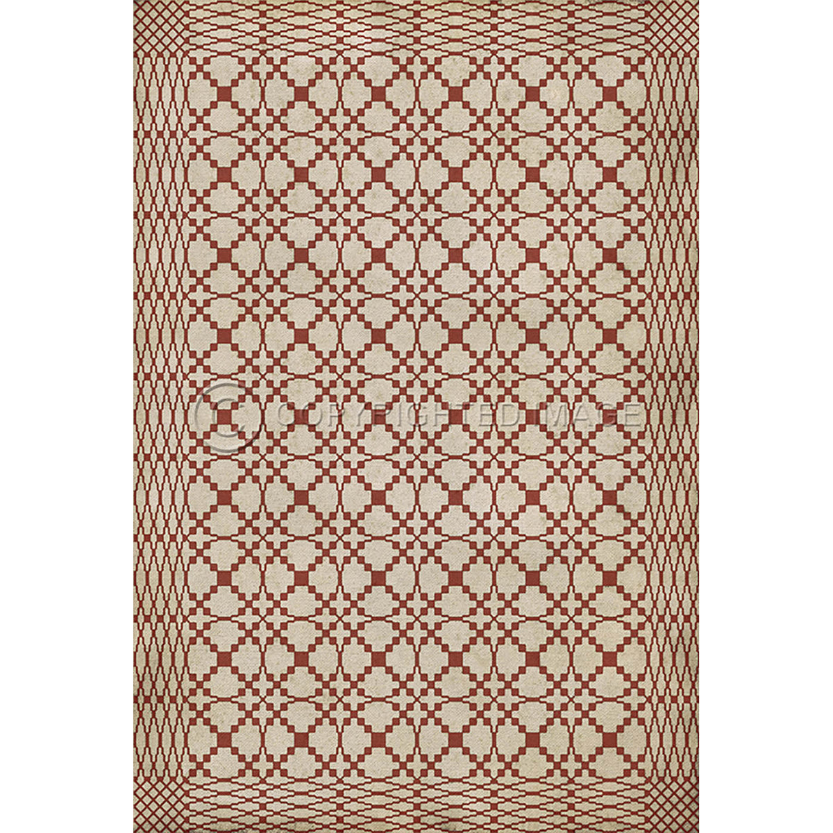 Woven Caroline Est 1728 38x56