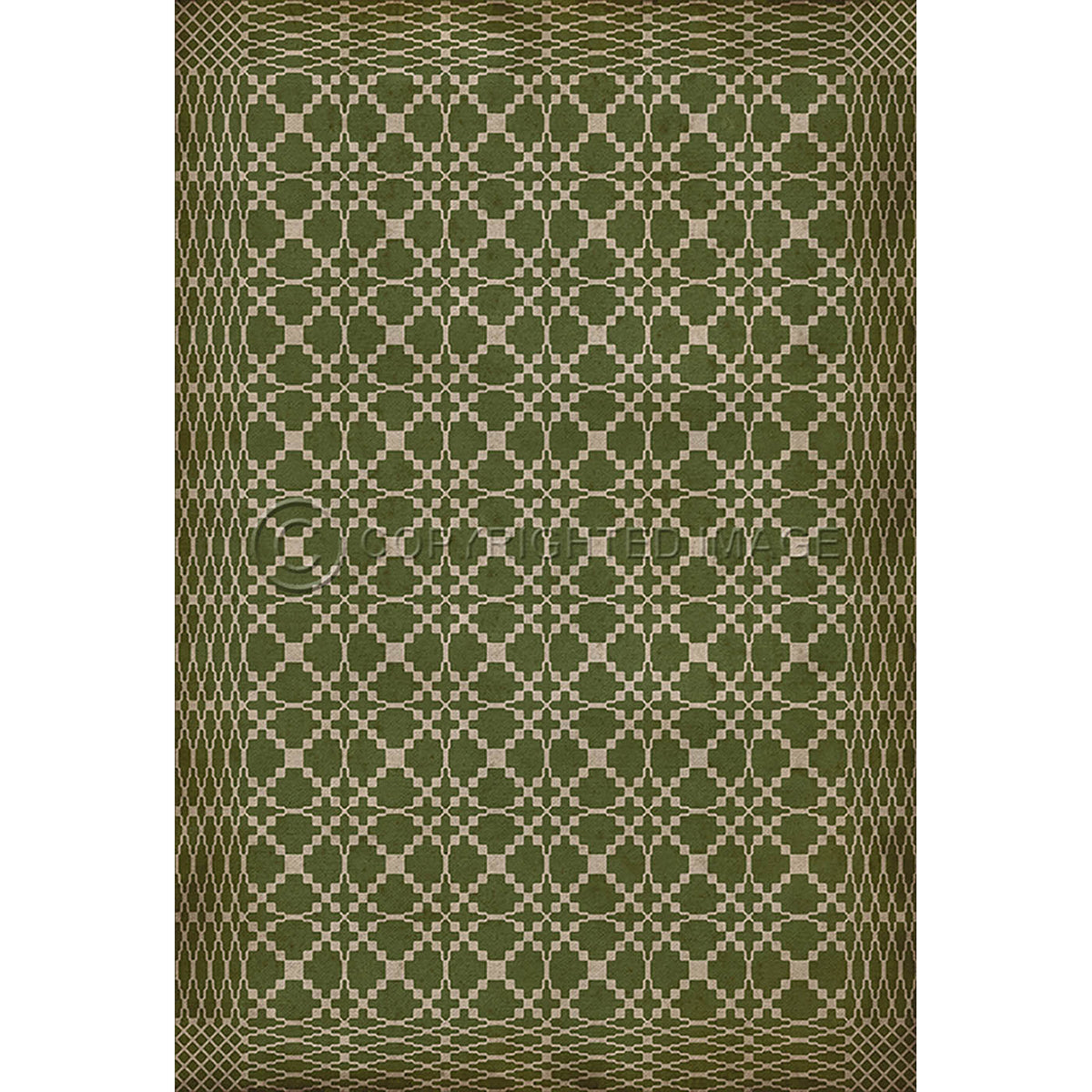 Woven Mecklenburg Est 1765 38x56