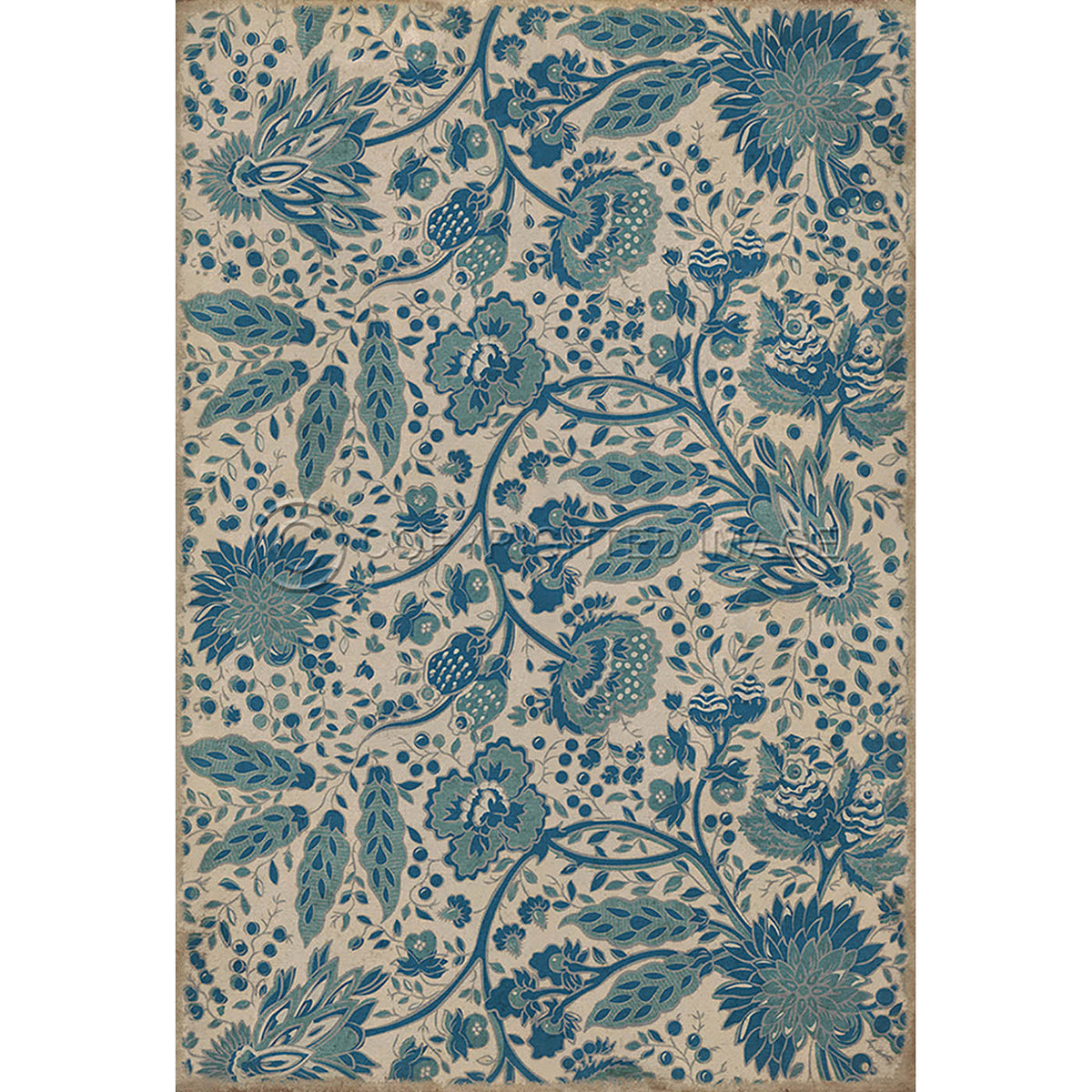 Garden Gate A Slash of Blue 38x56