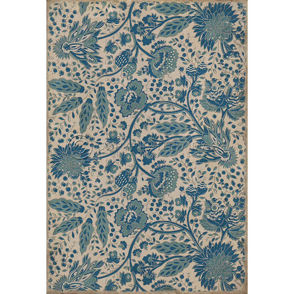 Garden Gate A Slash of Blue 52x76