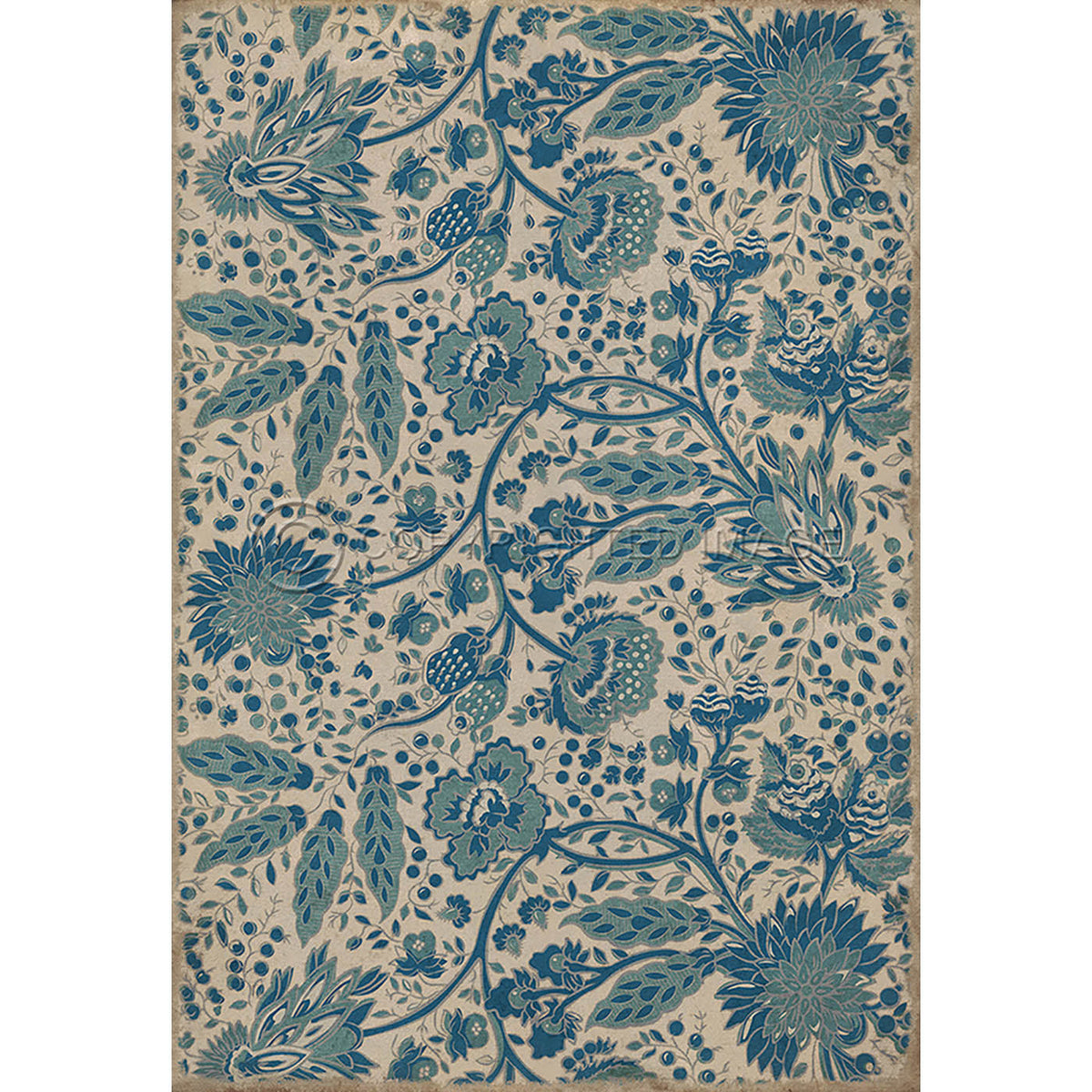 Garden Gate A Slash of Blue 70x102