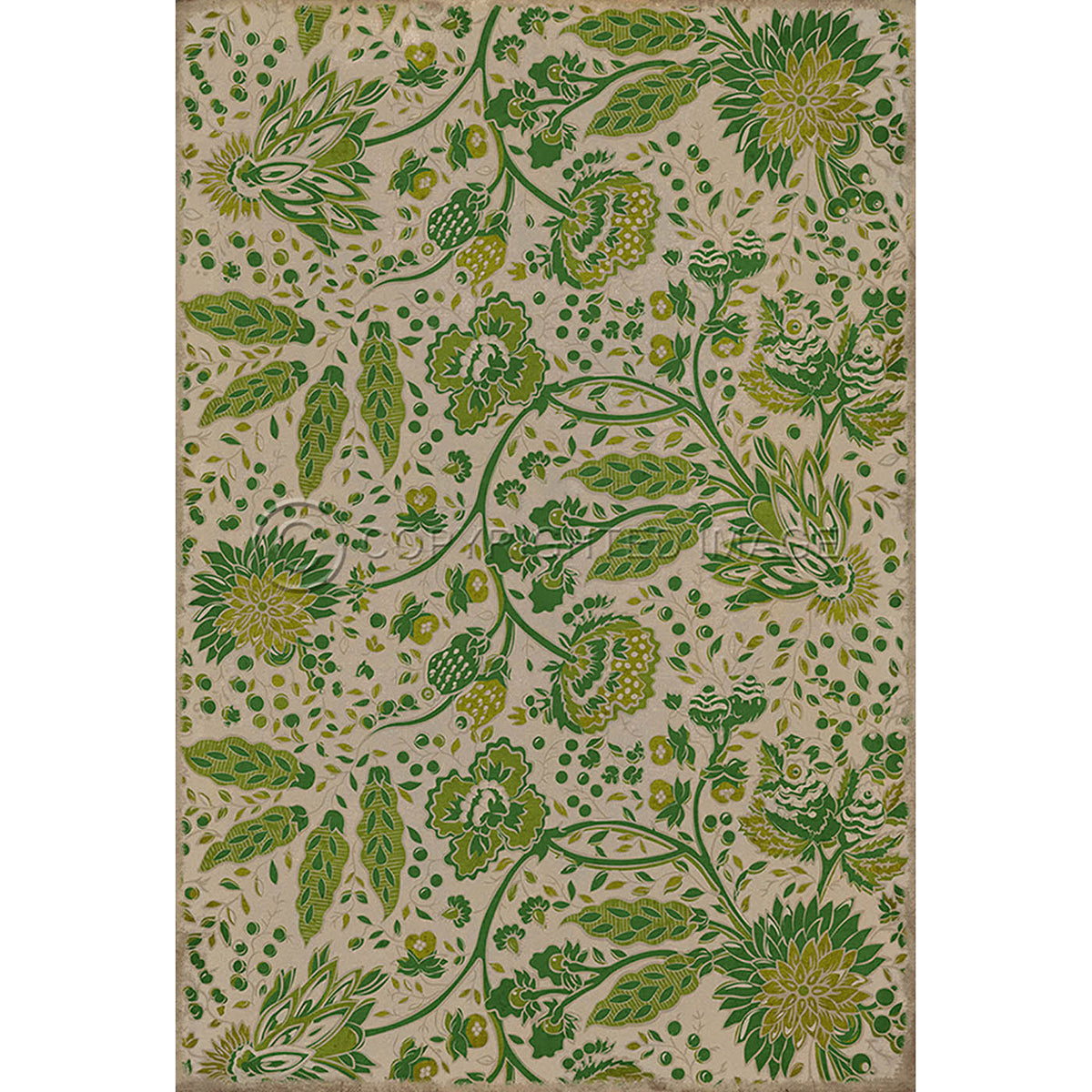 Garden Gate Spring in Town 38x56