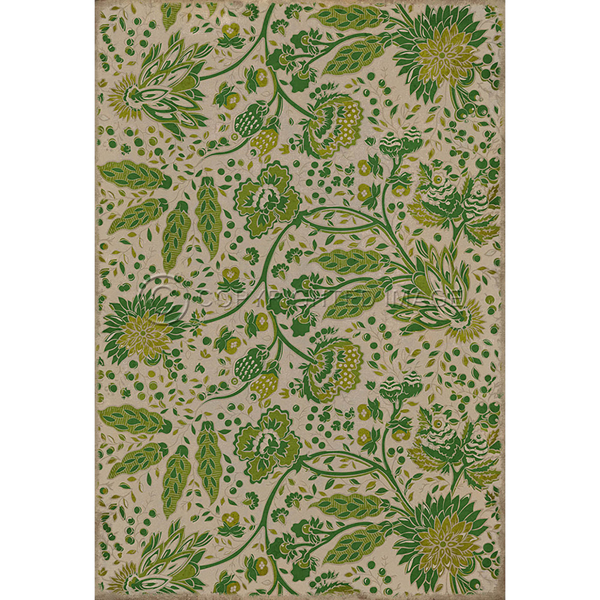 Garden Gate Spring in Town 52x76