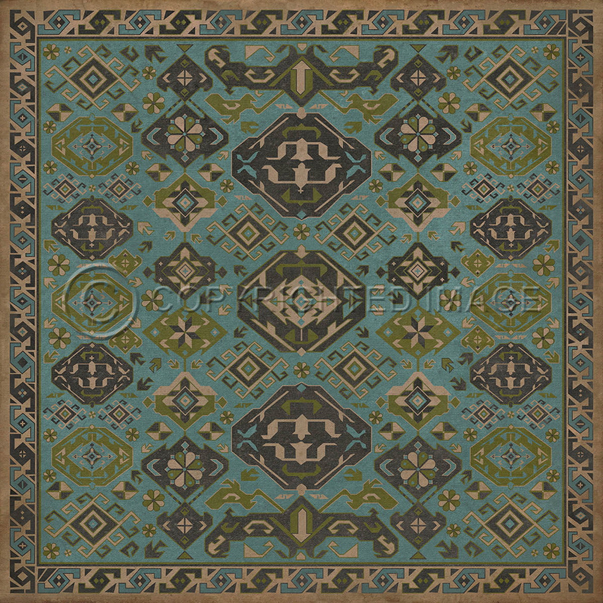 Traditional Stone Blue 96x96