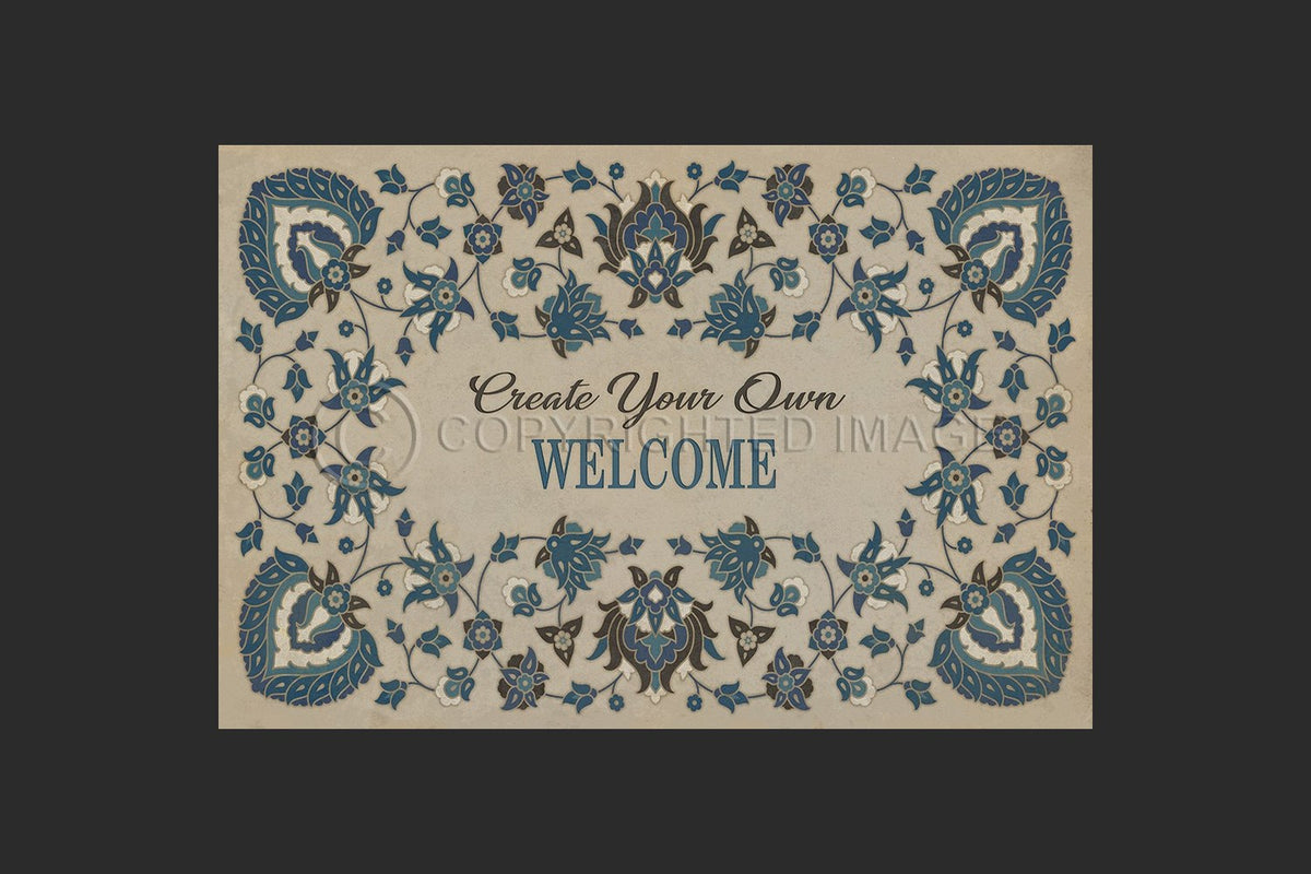 Arabic Floral Customized The Breezes at Dawn 14x20