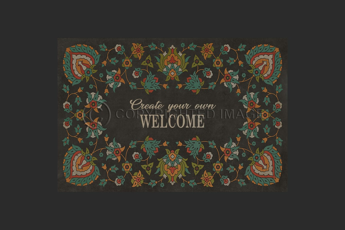 Arabic Floral Customized Transactions with Beauty 14x20