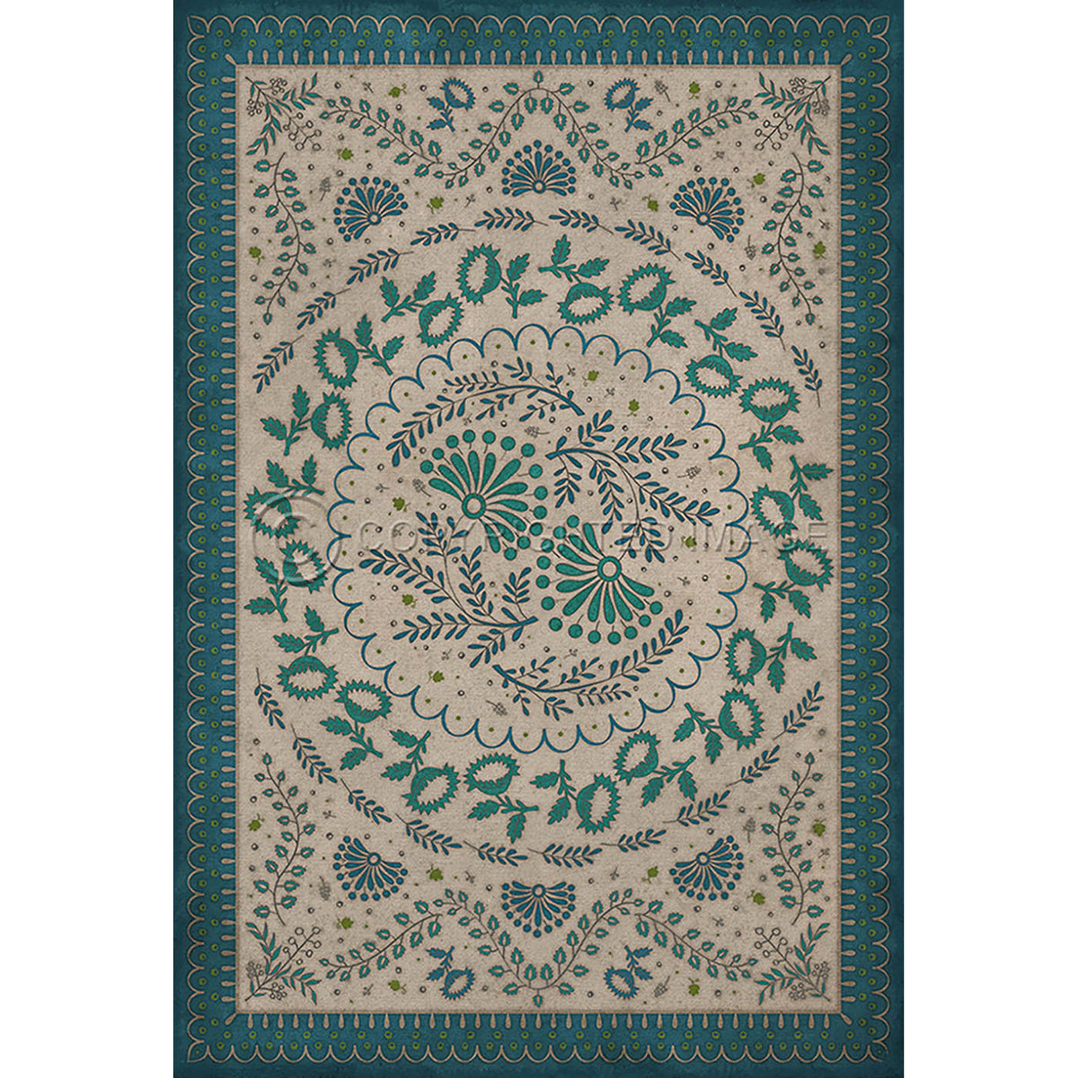 Cozens Mist Covered Mountains 38x56