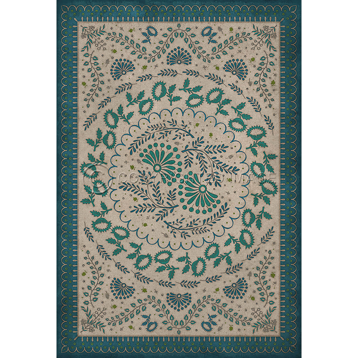 Cozens Mist Covered Mountains 52x76