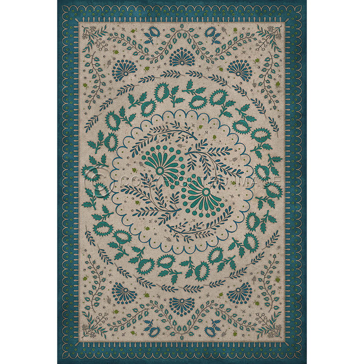 Cozens Mist Covered Mountains 70x102