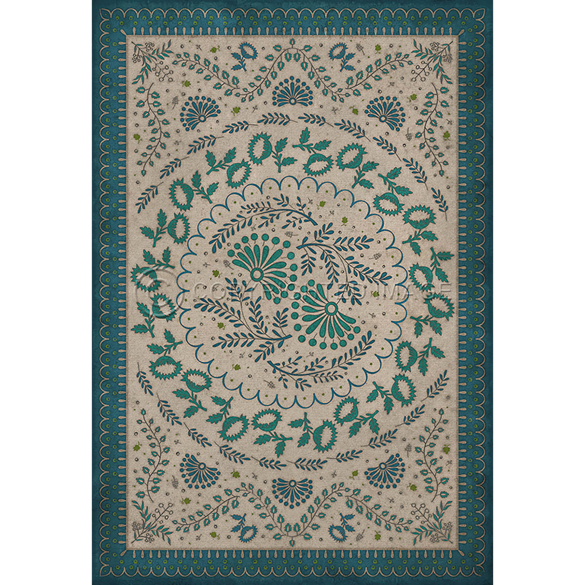 Cozens Mist Covered Mountains 120x175