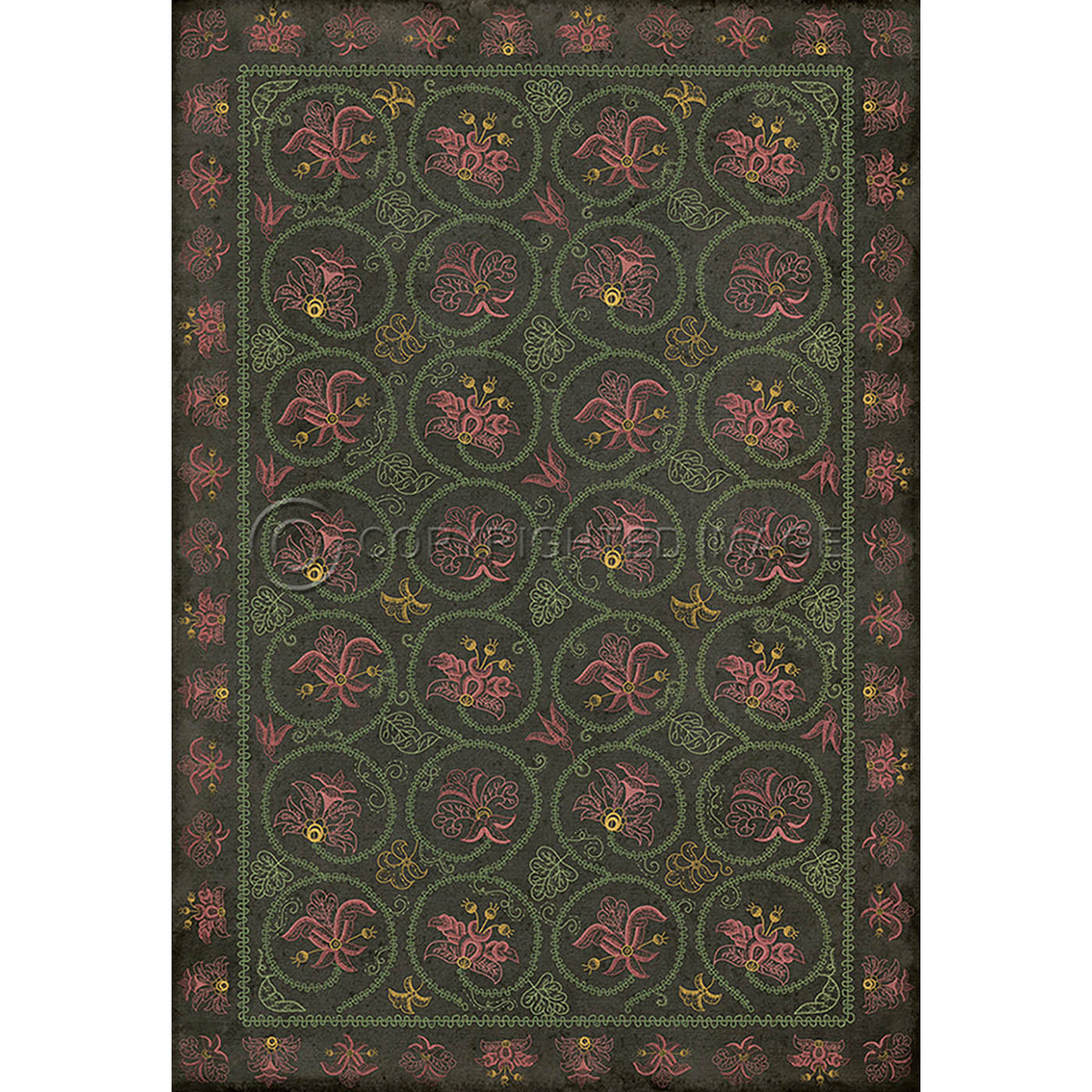 Crewelwork Dianthus 70x102