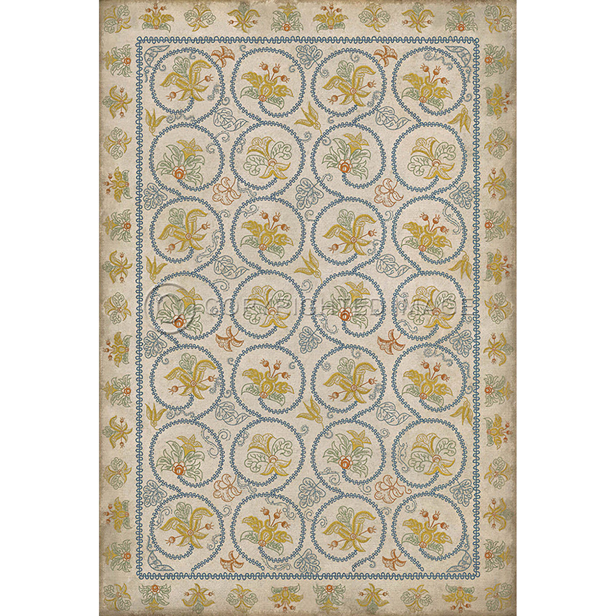 Crewelwork Sweetflag 38x56