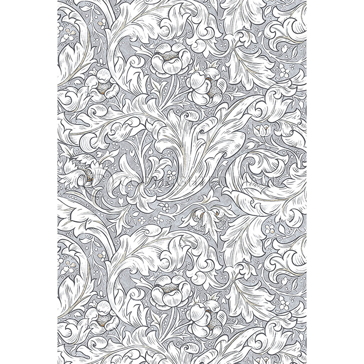 Bachelors Button Chalk 52x76