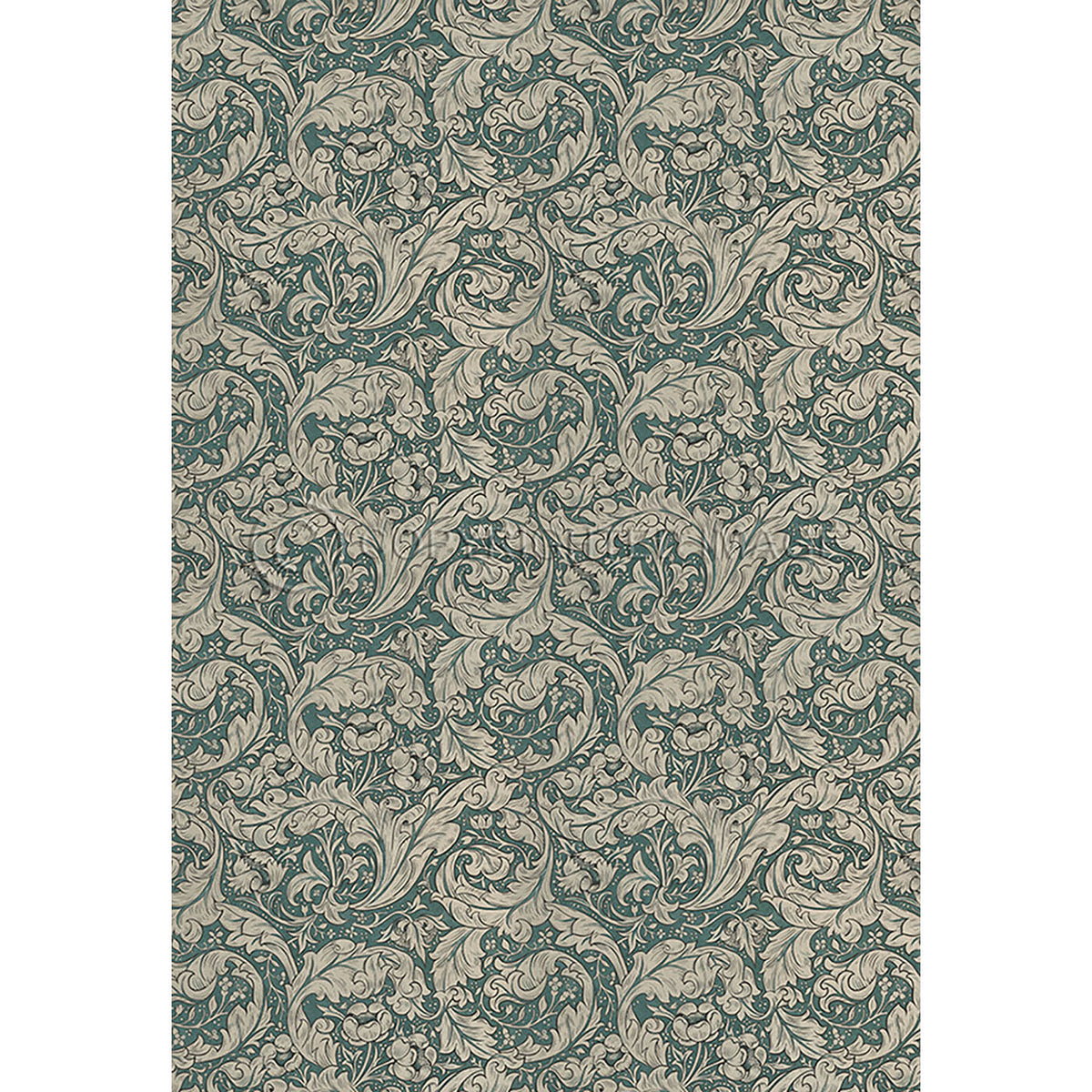 Bachelors Button Mineral and Linen 96x140