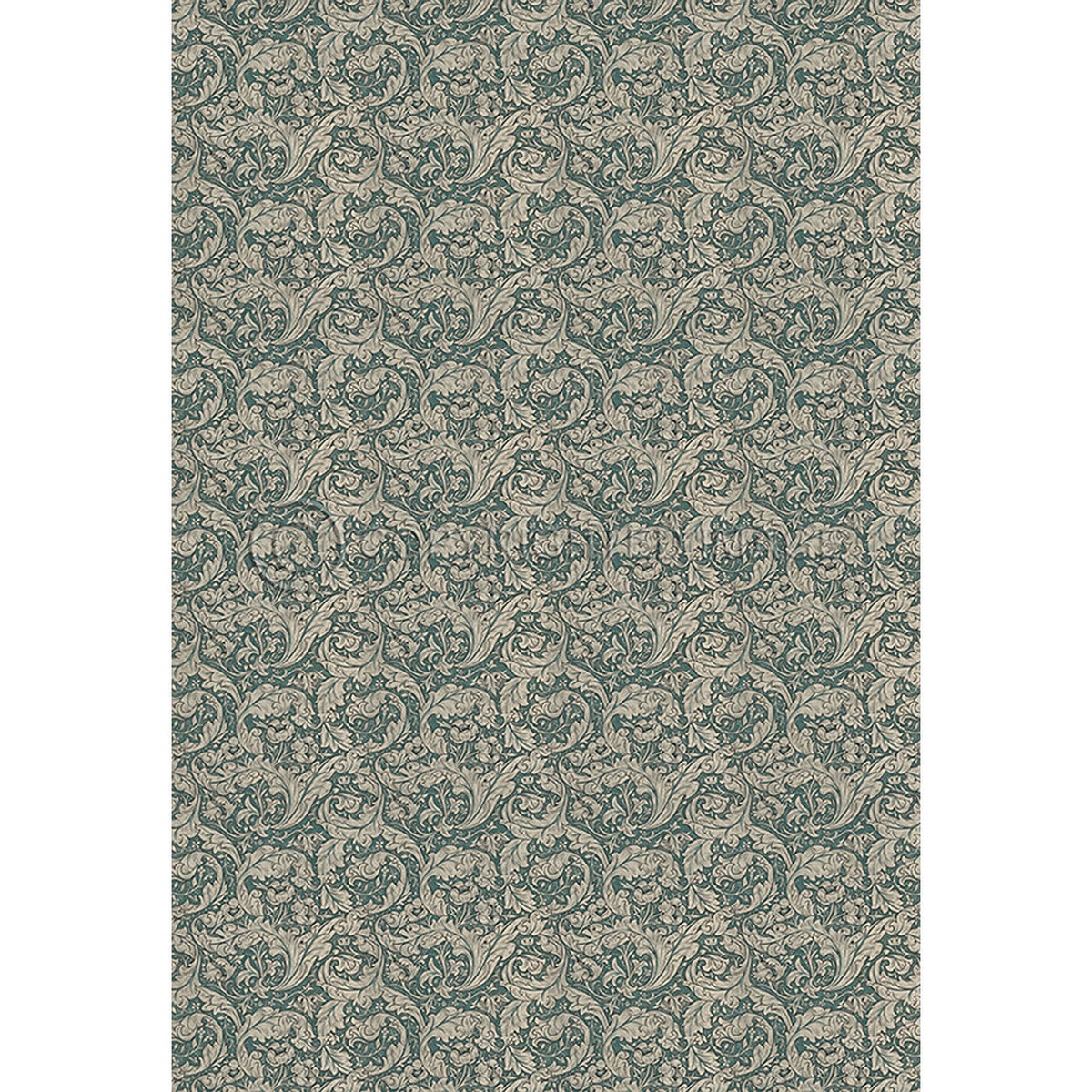 Bachelors Button Mineral and Linen 120x175