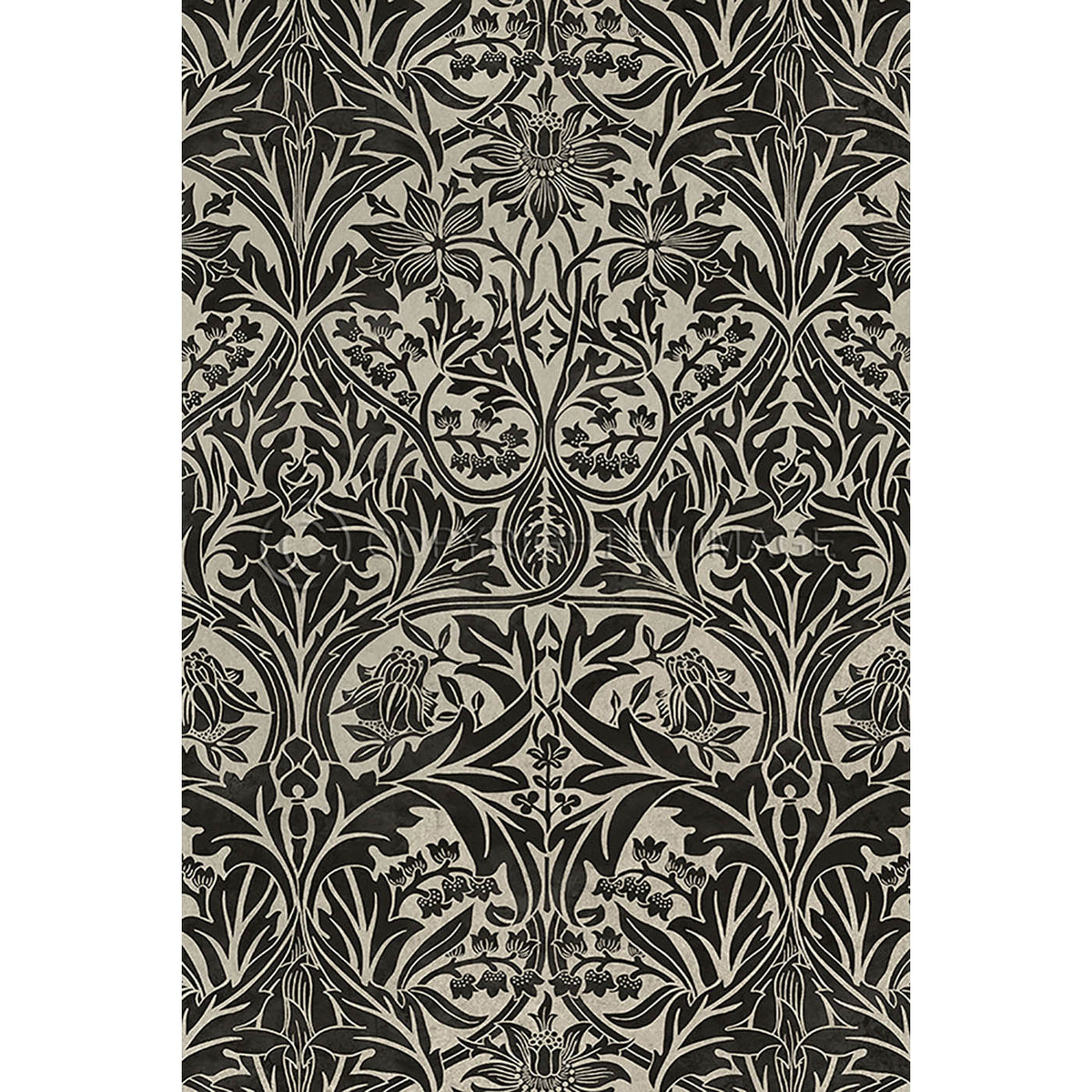 Bluebell Black and Dove 20x30