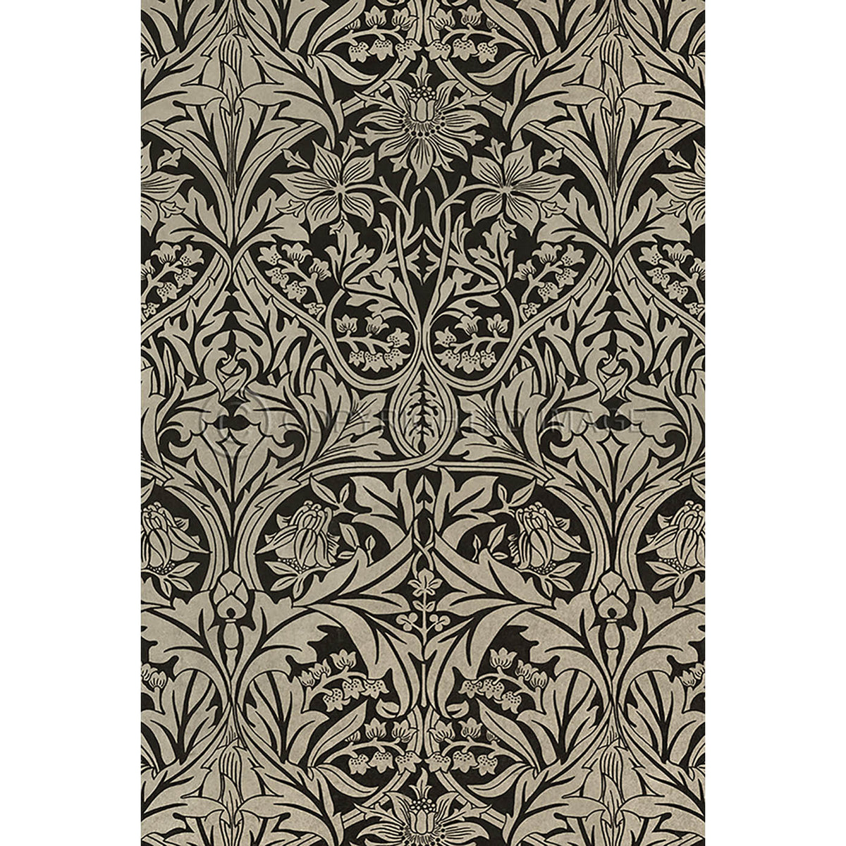 Bluebell Calico and Black 20x30